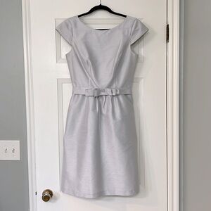 Alfred Sung silver satin dress